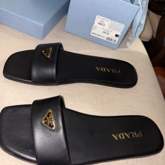 Prada leather strap sandal - Picture 3 of 6